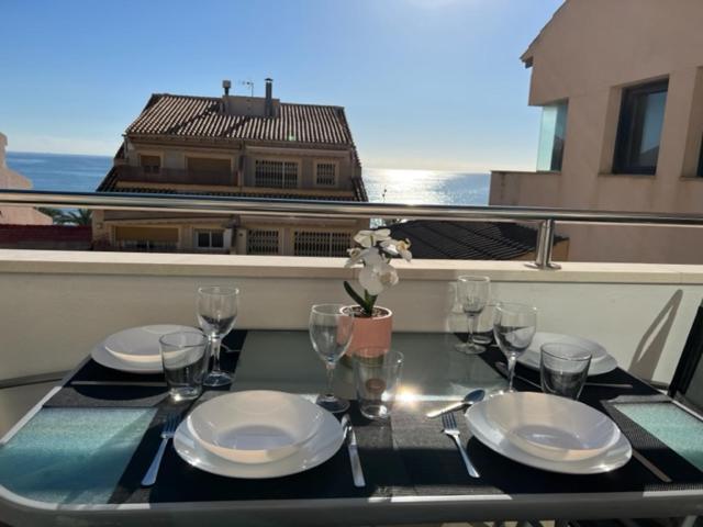 Sublime Appartement Vue Mer Avec Piscine إل كامبيلو المظهر الخارجي الصورة